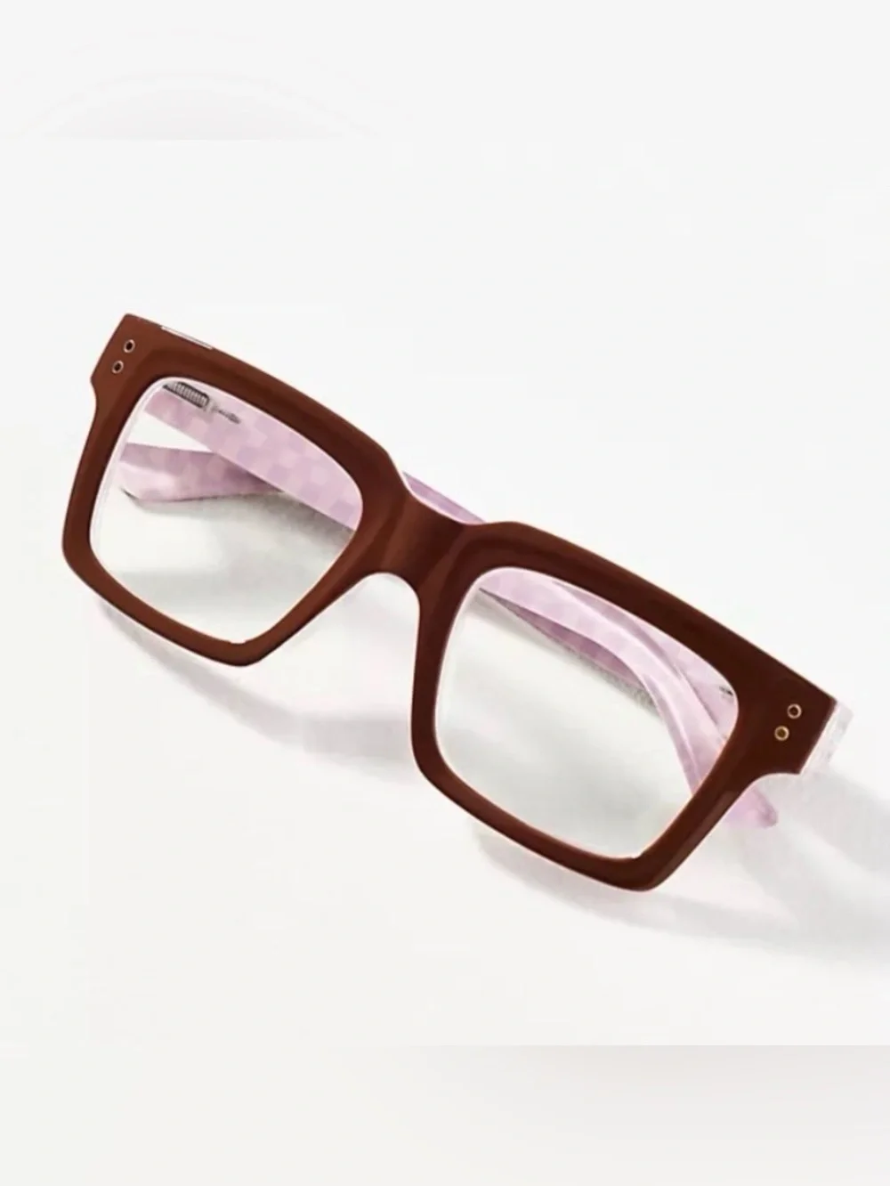 Anthropologie Peepers Louie Blue Light Readers in Mauve, +1.50, NWT